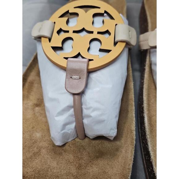 Tory Burch Miller Cloud Leather Sandals Womens Shoes 13 New - Picture 4 of 16